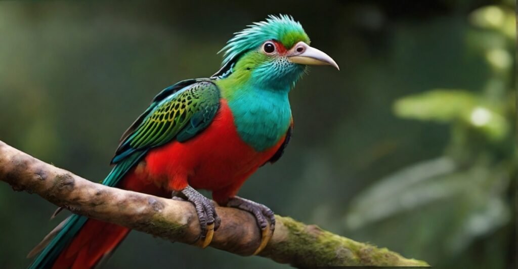 amazing quetzal bird 